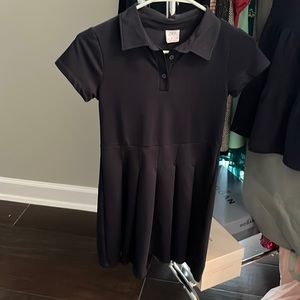 dark navy Zara girls, pleated dress.NWT sizes 10 and 11